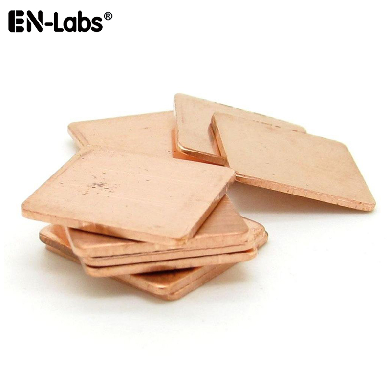 Laptop Cooling Pad - 15x15mm Kupfer Kühlkörper Thermische Pads, platte