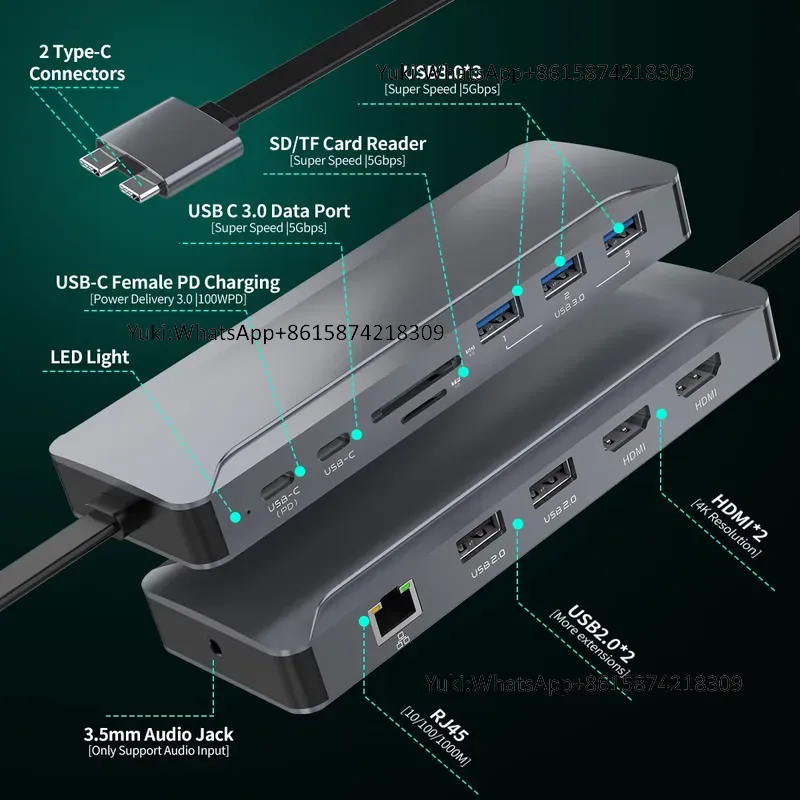 Meistverkaufte Dual-Display-Do – Usb Hub Bewertung und Preis