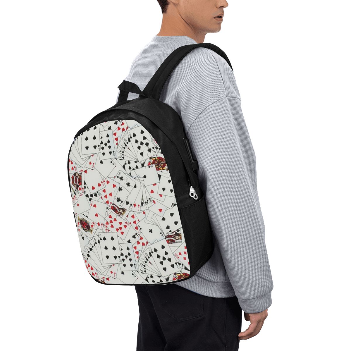 Rucksack mit Spielkarten-Poker – Laptop Bag Bewertung und Preis